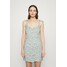 Abercrombie & Fitch TIE STRAP SHORT DRESS Sukienka letnia green A0F21C07Q