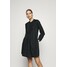Benetton DRESS Sukienka koszulowa black 4BE21C0AO