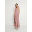 WAL G. SAFA PLEATED MAXI DRESS Suknia balowa blush pink WG021C0OK