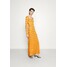 M Missoni LONG DRESS Długa sukienka pumpkin MM321C090