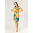 Quiosque Kolorowa sukienka z finezyjnym dekoltem 4JD007953