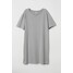 H&M Sukienka typu T-shirt 0477507002 Szary