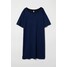 H&M Sukienka typu T-shirt 0477507002 Chabrowy/Paski