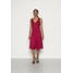 Anna Field LACE V NECK OCCASION DRESS PURPLE POTION Sukienka koktajlowa red AN621C1K7