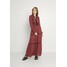 Vero Moda VMALICE ANCLE DRESS Długa sukienka marsala/rosey VE121C2TK
