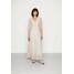 Notes du Nord VILAYA RECYCLED DRESS Długa sukienka white N0P21C00I