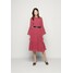 MICHAEL Michael Kors PRINTED BELTED SHIFT DRESS Sukienka koszulowa crimson MK121C0II