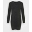Vero Moda Petite VMDOFFY O NECK DRESS Sukienka dzianinowa black/melange VM021C05V