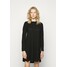 Repeat DRESS Sukienka dzianinowa black R0021C00C