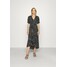 Diane von Furstenberg ORLA DRESS Długa sukienka black DF221C09K