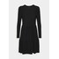 ONLY Tall ONLNELLA PUFF DRESS Sukienka dzianinowa black OND21C03P