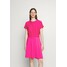 HUGO NAMASTIA Sukienka letnia bright pink HU721C0H1