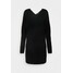 Theory AIRY SCULPTED DRESS Sukienka dzianinowa black T4021C00L