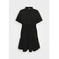 Simply Be UTILITY SHIRT DRESS Sukienka koszulowa black SIE21C07N