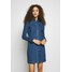 Noisy May Petite NMLISA ZIP DRESS Sukienka jeansowa medium blue denim NM521C025