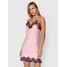 Blugirl Blumarine Sukienka koktajlowa RH1013-T0096 Różowy Regular Fit