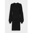 Object Tall OBJEVE NONSIA DRESS Sukienka dzianinowa black OB721C015
