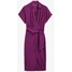 Massimo Dutti Sukienka letnia dark purple M3I21C0H0