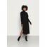 Saint Tropez MILA ROLL NECK LONG DRESS Sukienka dzianinowa black S2821C0CL