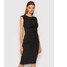 Rinascimento Sukienka koktajlowa CFC0104349003 Czarny Slim Fit