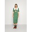 Alexa Chung CLEMENCE CUT OUT DRESS Sukienka koktajlowa green/ivory A2B21C00A