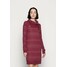 Ragwear DRESS Sukienka z dżerseju wine red R5921C0AL