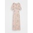 Maya Deluxe KIMONO FLORAL EMBELLISHED WRAP DRESS Długa sukienka frosted pink M2Z21C08C