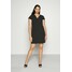 CAPSULE by Simply Be TAILORED DRESS Sukienka etui black CAS21C01T