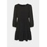 Madewell EASY DRESS IN TEXTURED PLAID Sukienka letnia true black M3J21C02R