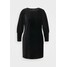 CAPSULE by Simply Be BALOON SLEEVE SHIFT DRESS Sukienka etui black CAS21C01Y