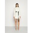 Victoria Victoria Beckham BELTED PATCH POCKET SHIRT DRESS Sukienka koszulowa daisy white VIT21C01U