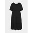 Selected Femme Curve SLFKINORA VIENNA 2/4 DRESS Sukienka letnia black SEW21C00M