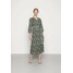 Soaked in Luxury LIONA WRAP DRESS Sukienka letnia multi green SO921C08G