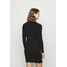 ONLY ONLELLY ROLLNECK DRESS Sukienka dzianinowa black ON321C1ZS