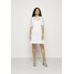 Dorothy Perkins FIT AND FLARE DRESS Sukienka letnia white DP521C2NA