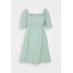 VILA PETITE SMOCK SHORT DRESS Sukienka letnia ashley blue/sunlight VIP21C02Q