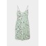 Pieces Petite PCBEAUTY STRAP TIE DRESS Sukienka letnia green milieu PIT21C025