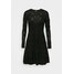 M Missoni DRESS Sukienka dzianinowa black MM321C08K