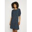 JDYGITTE SVAN DRESS Sukienka letnia black/blue JY121C0NL
