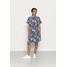 ONLY Petite ONLNOVA LIFE SHIRT DRESS Sukienka koszulowa vintage indigo/butterfly floral OP421C09G