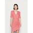 Lindex DRESS HEATHER Sukienka z dżerseju red L2E21C01T