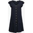 edc by Esprit CRINKLE DRESS Sukienka koszulowa navy ED121C0V4