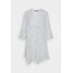 Vero Moda Tall VMHELI 3/4 SHORT DRESS TALL Sukienka letnia snow white/navy blazer VEB21C08O