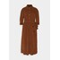 Marc O'Polo DRESS FEMININ STYLE BELTED WAIST Sukienka koszulowa toffee brown MA321C0O5