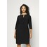 Lauren Ralph Lauren Woman CARLONDA LONG SLEEVE DAY DRESS Sukienka z dżerseju black L0S21C052