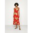 Lauren Ralph Lauren NOREHAN SLEEVELESS CASUAL DRESS Długa sukienka bright hibiscus/multi L4221C198