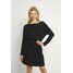 Vila VISAY TIE BELT DRESS Sukienka letnia black V1021C2CS
