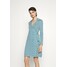 Diane von Furstenberg NEW JEANNE Sukienka z dżerseju turquoise DF221C08X