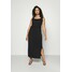 Vero Moda Curve VMADAREBECCA ANKLE DRESS Długa sukienka black VEE21C06G