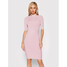 Guess Sukienka dzianinowa Allison W1BK53 Z2BF0 Różowy Slim Fit
